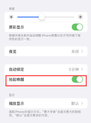 萝北苹果授权维修站分享iPhone轻点无法唤醒怎么办