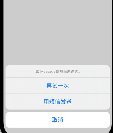 萝北apple维修iPhone上无法正常发送iMessage信息