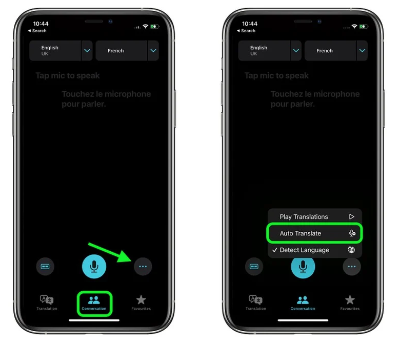 萝北苹果手机维修分享iOS 15 “翻译” App 新改进 