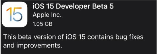萝北苹果手机维修分享如何升级到iOS15.0 beta5 