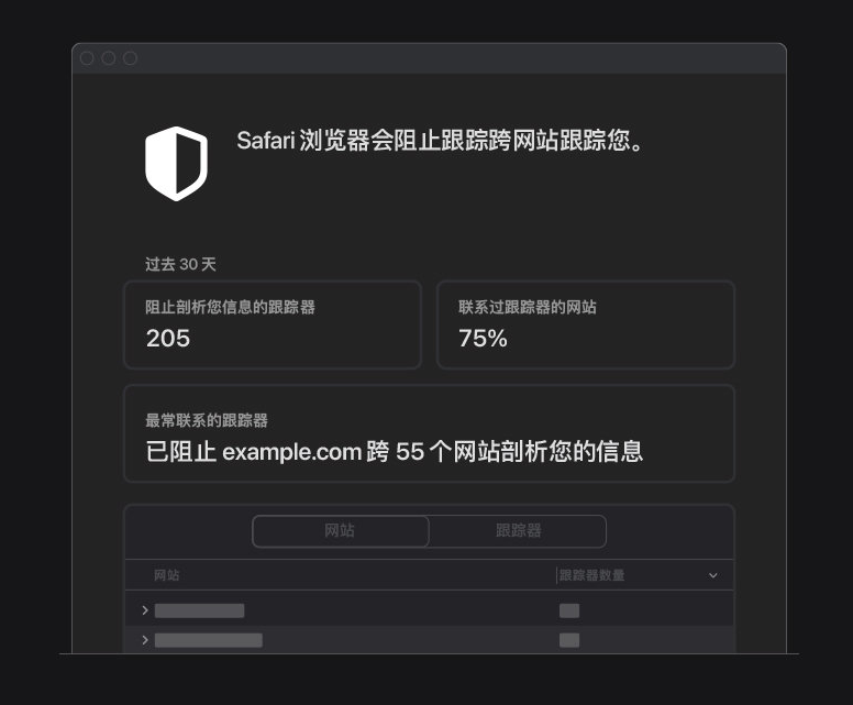 萝北苹果手机维修分享如何在 Safari 浏览器中查看和打开隐私报告 