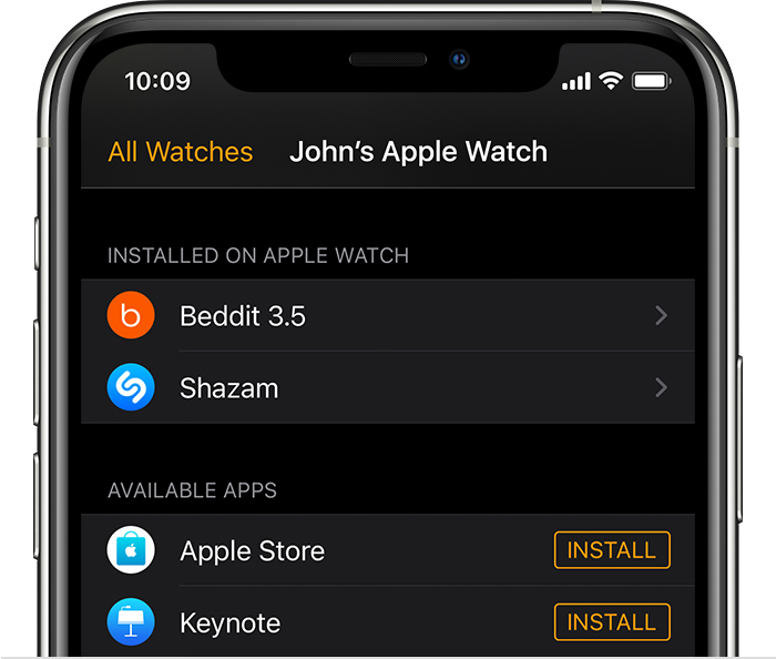 萝北苹果手机维修分享如何在 Apple Watch 上下载应用 